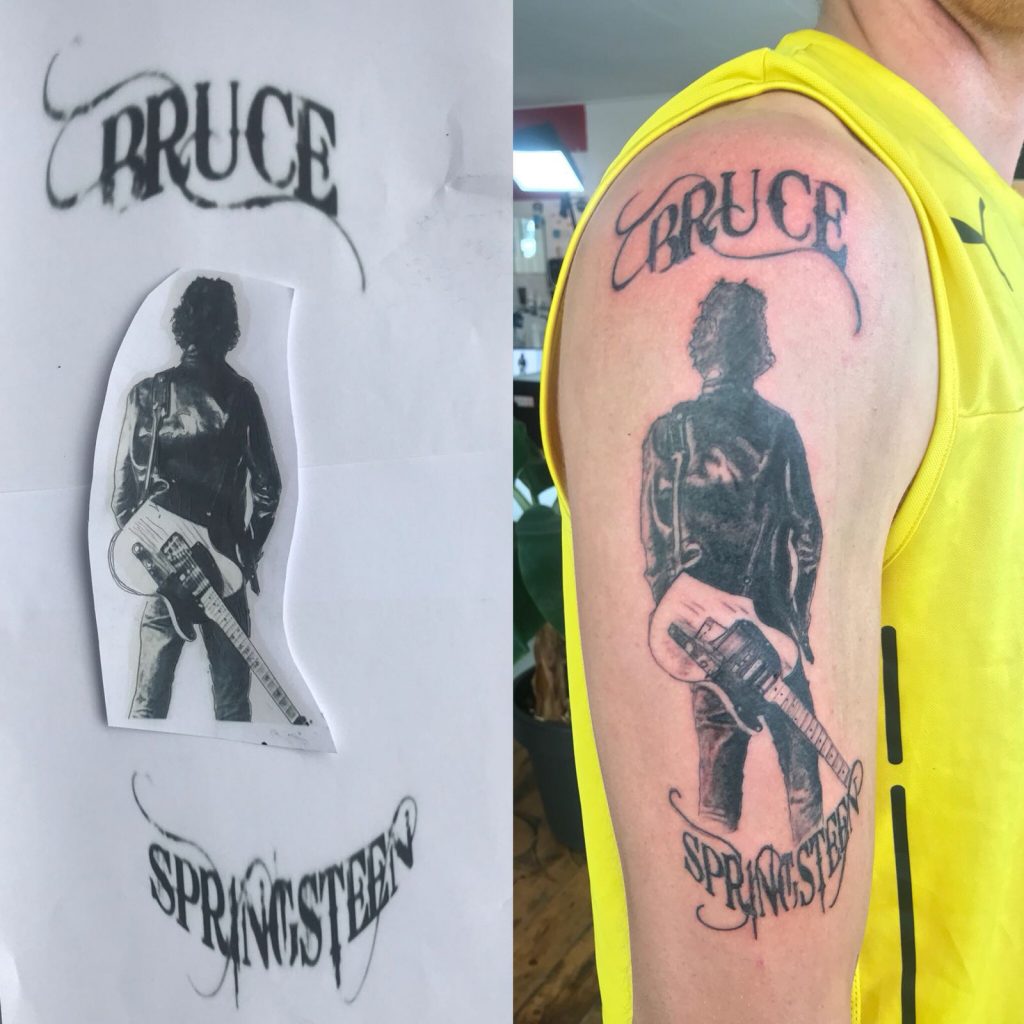Bruce Springsteen tattoo